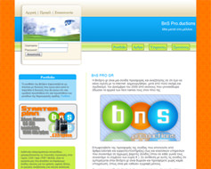 Ιστοσελίδα bnspro.gr 2006 Ιστοσελίδα bnspro.gr 2006